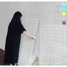 China Wholesale Building Materials New 3D Stone Brick PVC Vinyl Wholesale Cheap Home Wallpaper